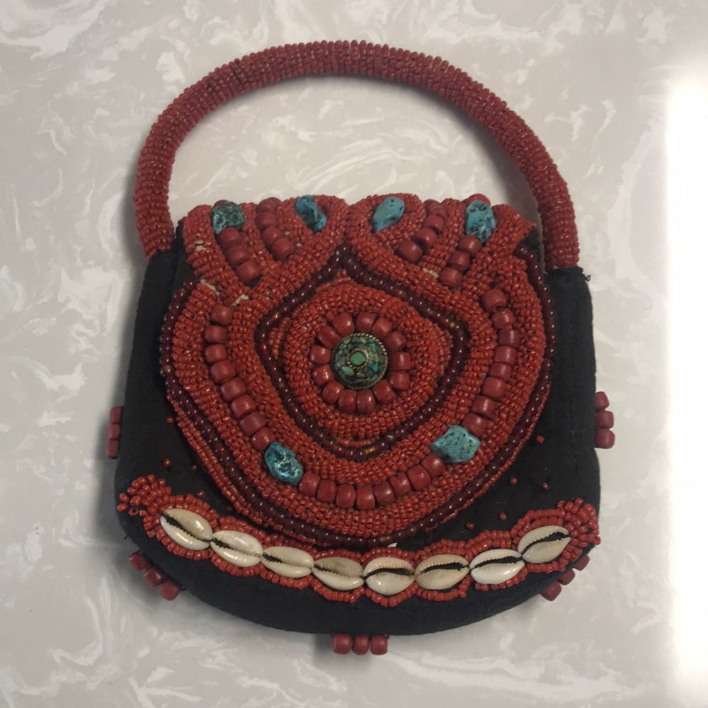 beaded bag